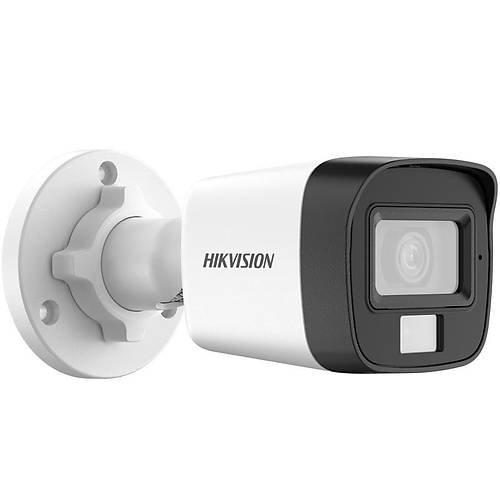 Hikvision DS-2CE16K0T-LPFS 5 MP 2.8mm Lens IR 25Mt Dual Light Mikrofonlu Bullet Kamera