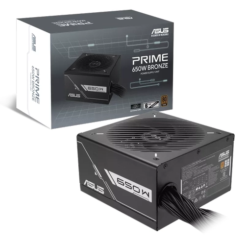 Asus PRIME-650B-BLACK  650W 80 Bronze 12cm Fanl� ATX Power Supply