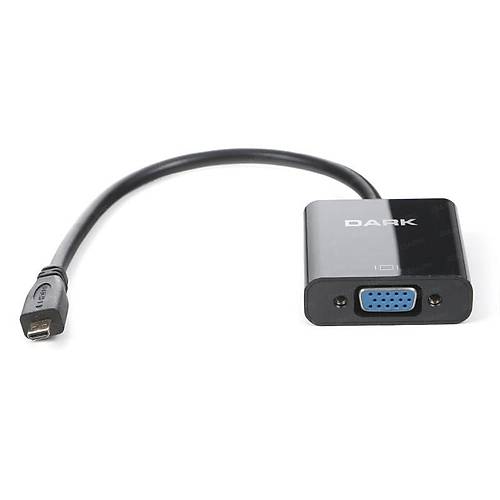 Dark DK-HD-AHDMICROXVGA micro HDMI to VGA Analog Erkek-Dişi Dönüştürücü Adaptör