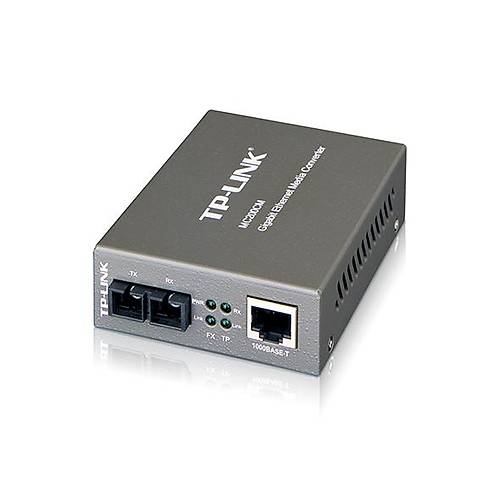 Tp-Link MC200CM 550 Mt 1 Port SC/UPC 1 Port 1000Mbps RJ45 Medya Dönüştürücü