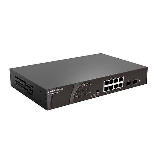Ruijie RG-ES110GDS-P 8 Port Gigabit PoE+ 2 Port SSFp 120W PoE Switch