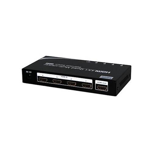 Beek BS-VSW-HD41 4 Port HDMI Giri� to 1 Port HDMI ��k�� Uzaktan Kumandal� �oklay�c�