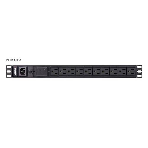 Aten PE0110SG 10 Port 1U 10A Basic PDU/Power Distribution Elektrik G�� Da��t�m �nitesi