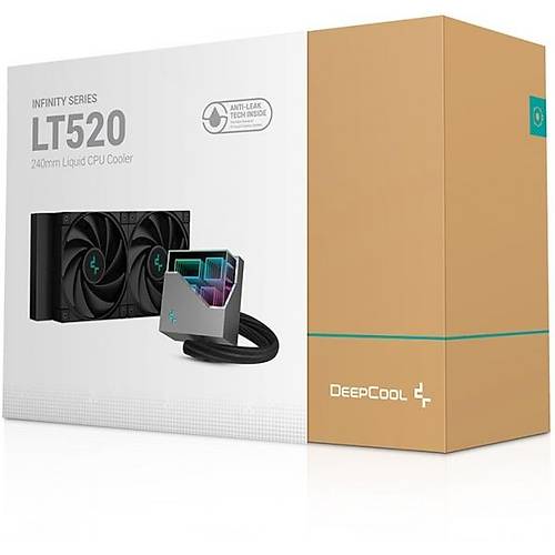 DeepCool LT520 240mm 2x12cm ARGB Fanl� INTEL 1700-1851 Uyumlu S�v� So�utmal� ��lemci Fan�