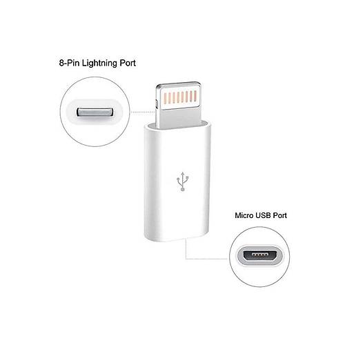 S-Link SL-TA10 microUSB 5 pin to Lightning Di�i Erkek D�n���t�r�c� Adapt�r