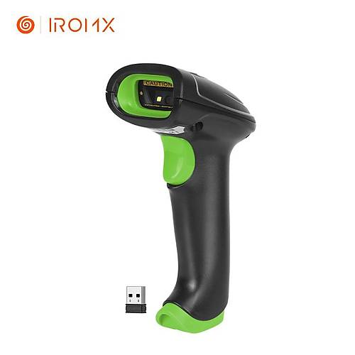 Iromx WL0202D 1D 2D El Tipi Kablosuz Karekod Barkod Okuyucu