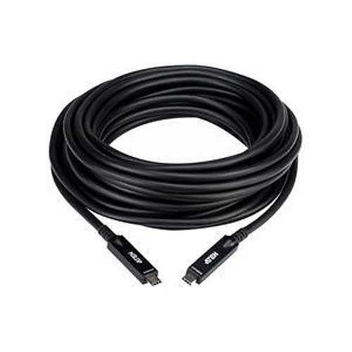 Aten UE3415F 15 Mt USB Type C to USB Type C Active Optical Erkek-Erkek Usb Type C Kablo