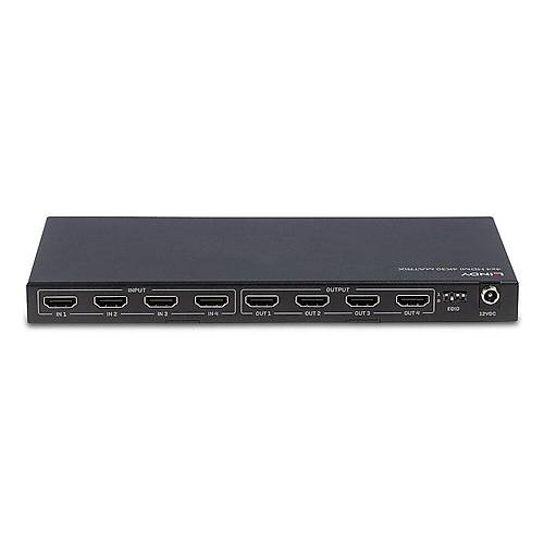 Lindy LIN-38152 4 Port Giri 4 Port k 4K HDMI Kumandal HDMI Matrix Switch
