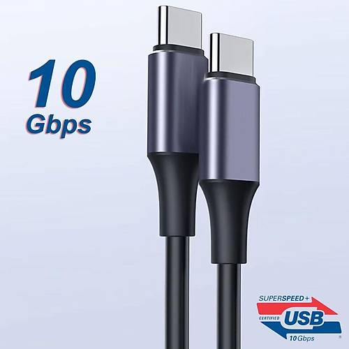 Bigboy OC-TC10TC50 USB 3.2 Type C to USB 3.2 Type C Erkek-Erkek 10G Usb Kablo