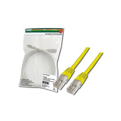 Digitus DK-1511-030/Y 3 Mt CAT5E AWG26/7 U/Utp Sar� Patch Cord Kablo
