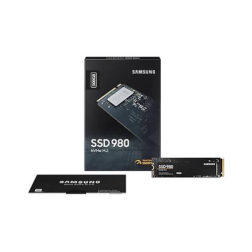 Samsung MZ-V8V500BW 500 GB 980 GB 3100/2600Mb/s M2 PCIe NVMe 22x80 SSD Harddisk