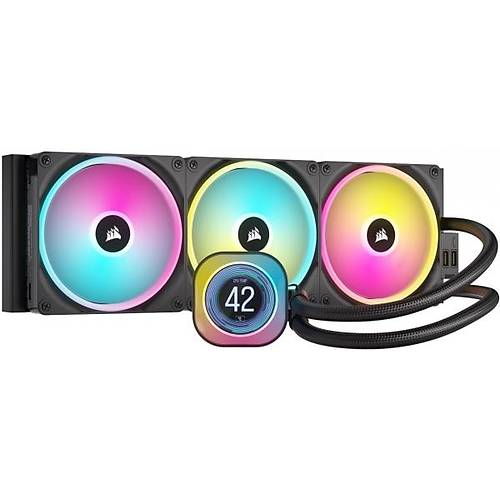 Corsair CW-9061009-WW 420MM H170i 3x14cm RGB Fanl AMD-INTEL Sv Soutmal lemci Soutucusu