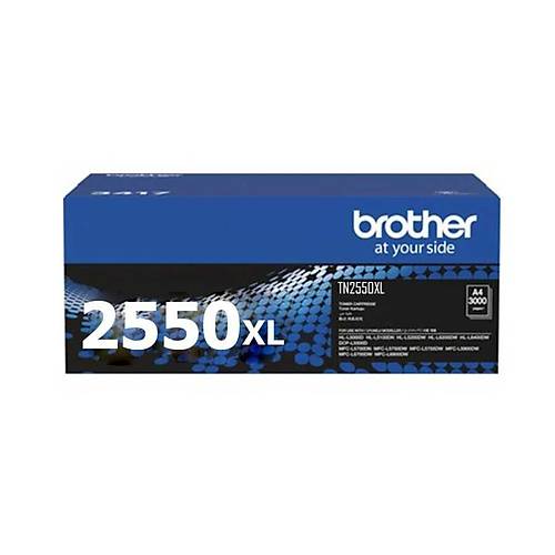 Brother TN-2550XL 3.000 Sayfal�k Siyah Orijinal Lazer Toner