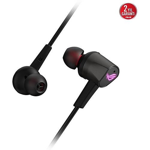 Asus ROG CETRA II Kulakii AI-Grlt Engelleyici USB Type C Mobil Oyuncu Kulakl