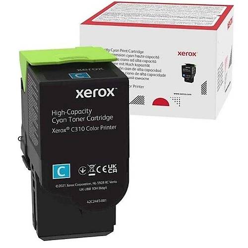 Xerox 006R04369 C310-C315 5.500 Sayfal�k Y�ksek Kapasiteli Mavi Orijinal Laser Toner