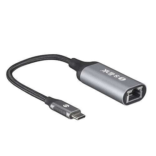 S-Link Swapp SW-U3305 USB Type C & USB 2.0 to RJ45 Gigabit Usb Ethernet Adapt�r