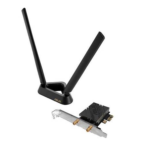 Asus PCE-BE92BT BE9400 5764Mbps 2.5G 5G 6G 2 Antenli PCIe WIFI 7 Kablosuz A� Adapt�r�