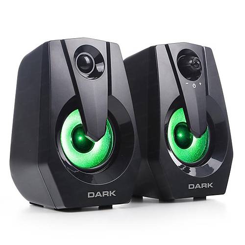 Dark DK-AC-SP110 1+1 6W Multimedia Siyah Usb Hoparlr