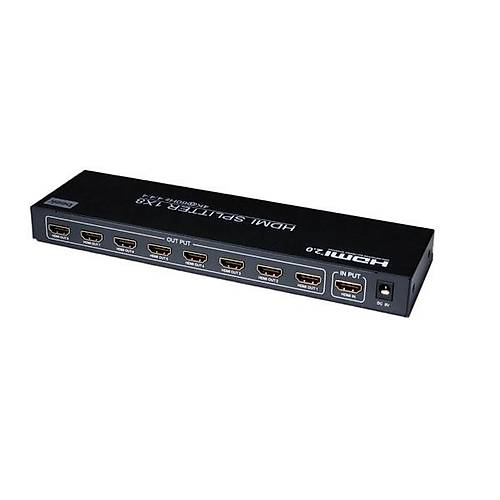 Beek BS-VSP-HA08UH 1 Giri� 8 Port ��k�� 4K Metal �asi HDMI G�r�nt� �oklay�c� Splitter
