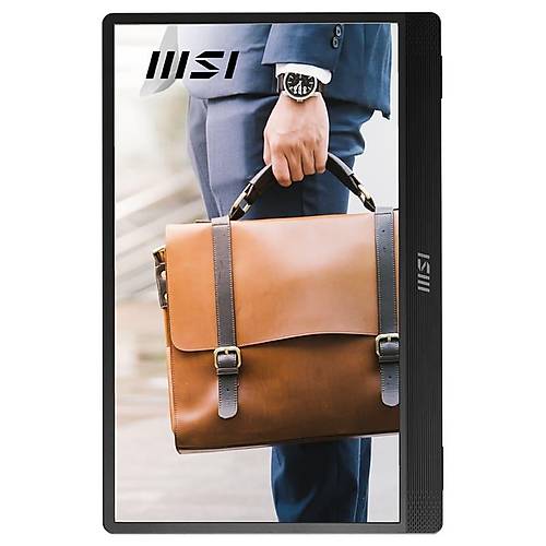 Msi PRO MP161 15.6 inch 1920x1080 4ms 60Hz HDMI DP USB Type C Anti-Glare Ta��nabilir Monit�r