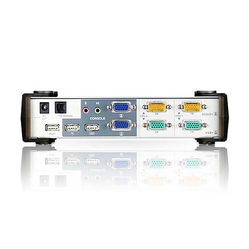 Aten CS1742C 2 Port USB VGA Dual Klavye Video Monit�r VGA KVM Switch
