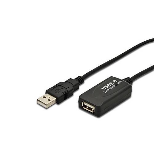 Digitus DA-70130-4 5 Mt USB 2.0 to USB 2.0 Erkek-Dişi USB 2.0 Uzatma Kablosu
