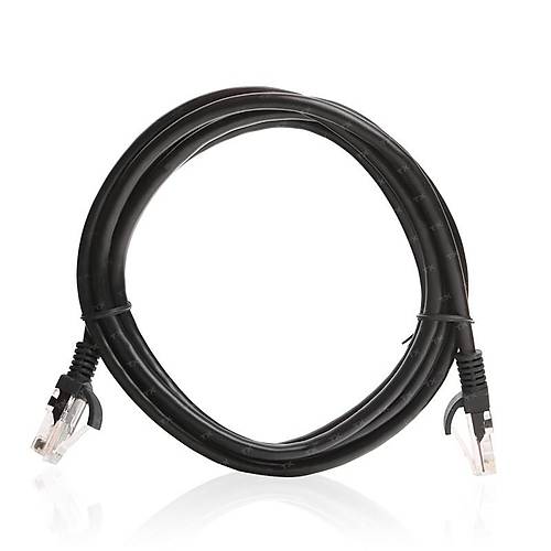 Tx TX-CB-NT5U100B 1 Mt CAT5E Cca Solid UTP Siyah Patch Cord Kablo