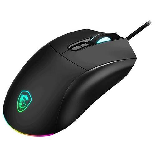 Msi GG FORGE GM320 USB 1200dpi 3 Tu�lu Siyah Kablolu Mouse