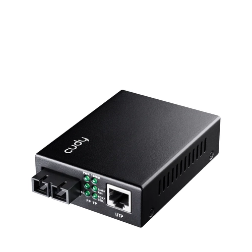 Cudy MC100GSA-20 20 Km 1 Port Gigabit Ethernet SC Single Mode 1310Nm Media Converter