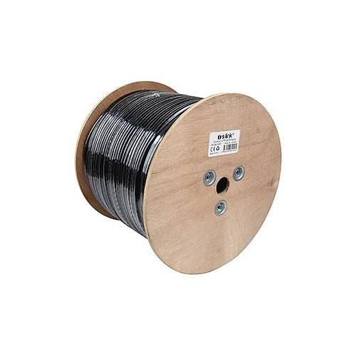 S-Link SL-CAT609 305 Mt UTP CAT6 23AWG 0.56mm CCA Double Jack Siyah Network Kablosu