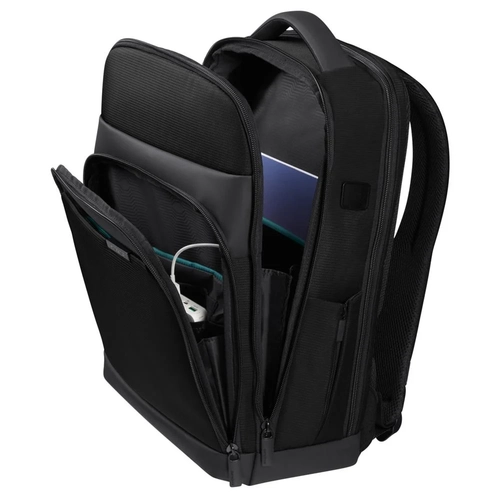 Samsonite KF9-09-004 15.6 inch Mysight USB Giri�li Siyah Notebook S�rt �antas�