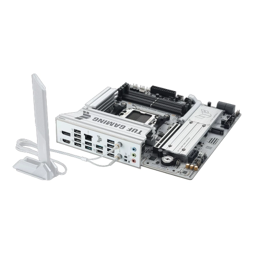 Asus TUF GAMING B850M-PLUS WIFI7 W Sc-AM5 DDR5 8000Mhz 3xM2 2.5Gbit Wi-Fi7 ATX AMD Anakart