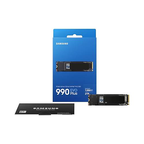 Samsung MZ-V9S2T0BW 990 EVO PLUS 2 TB 7150-6300Mb/s PCIe Gen 4.0 x4 NVMe M.2 22x80 SSD Harddisk