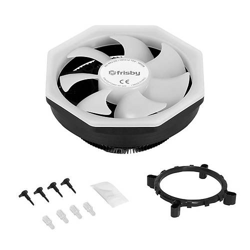 Frisby FCL-F1330C 12cm RGB Fanl AMD-INTEL lemci Soutucusu