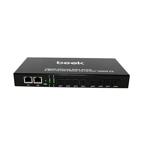 Beek BN-GS-1082S2G 2 Port Gigabit 8 Port SFP Ethernet Switch