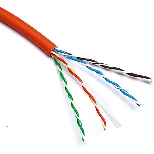 Dahua PFM920I-6UN-C-GREEN 305 Mt CAT6 UTP AWG 24 Turuncu Network Kablosu