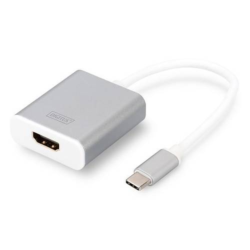 Digitus DA-70836 USB 3.0 Type C to HDMI 4K 2160p Grafik Alminyum Dntrc Adaptr