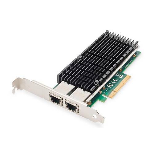 Digitus DN-10163 2 Port 10Gbps �ift Portlu PCI Ethernet Kart�