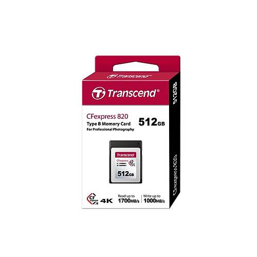 Transcend TS512GCFE820 512 GB CFE820 CFexpress CompactFlash Hafza Kart