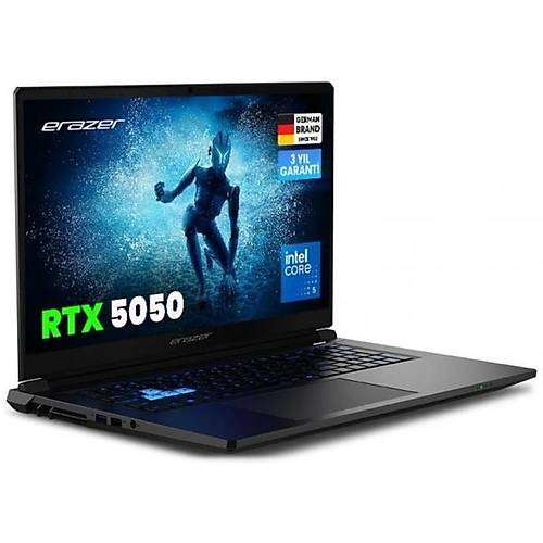 Erazer Scout 17 E1 MD600006 Ultra 5 210H 1.6Ghz 16GB 1TB 8GB RTX5050 17 144Hz FreeDos Notebook Bilgisayar