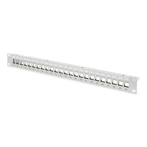 Digitus DN-91410 24 Port CAT 6A 1U Bo� Z�rhl� Gri Patch Panel