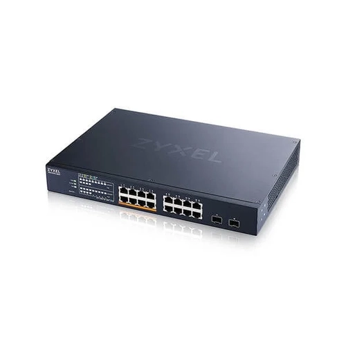 Zyxel XMG1915-18EP-EU0101F 18 Port 16 Port Gbe Poe 2 Port 10G SFP 180W Smart Managed PoE Switch