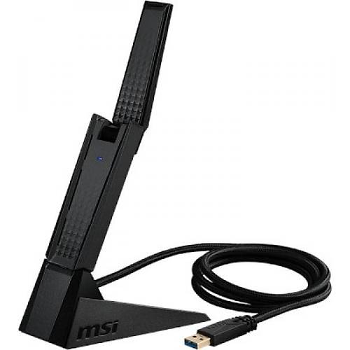 Msi AXE5400 WIFI USB ADAPTER 5400Mbps Dual Bant USB Kablosuz A� Adapt�r�