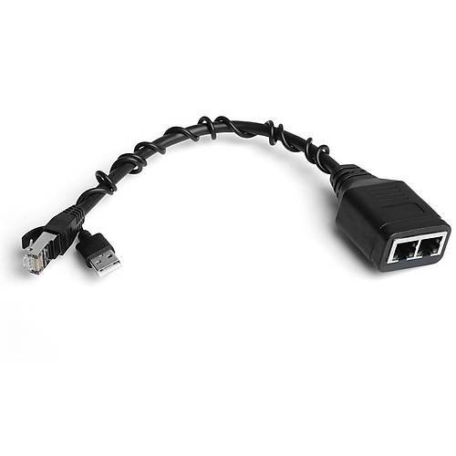 Dark DK-AC-NTBRX2 RJ45 to 2xRJ45 Megabit Ethernet ��klay�c� Adapt�r