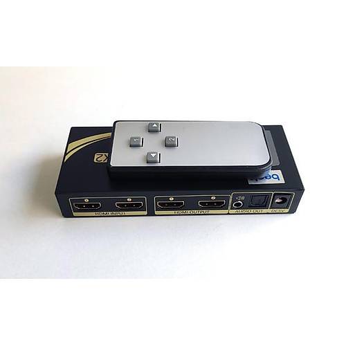 Beek BS-VM-HA0202 2 Port Giri 2 Port k HDMI 2.0 HDCP 2.2 4K HDMI Switch
