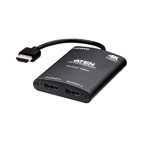 Aten VS82H HDMI to 2 x HDMI 4K Siyah HDMI �oklay�c� Splitter