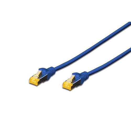 Beek BC-S6A005B 0.50 Mt CAT6A AWG26 Lsoh S/FTP Mavi Patch Cord Kablo