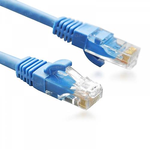 Dark DK-CB-NT6U100BU 1 Mt CAT6 Cu AWG24/7 UTP Mavi Patch Cord Kablo