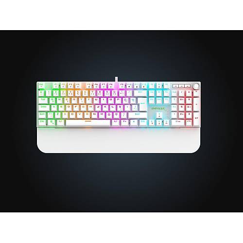 Inca IKG-430T Usb Q TR Multimedia Beyaz Kablolu Oyuncu Klavyesi