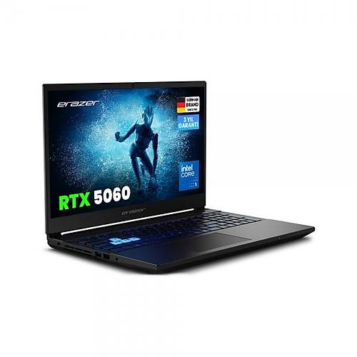 Erazer Deputy 15 P1 MD600004 CI7 13620H 3.6Ghz 16 GB 1TB 8GB RTX5060 15.6 144Hz FreeDos Notebook Bilgisayar
